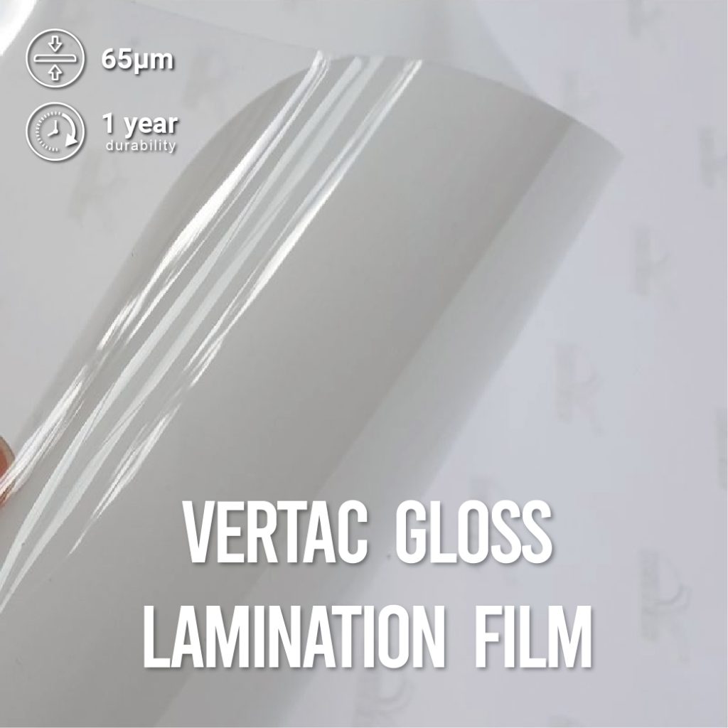Vertac Vertac white/transparent/lamination/colour sticker - Image Junction