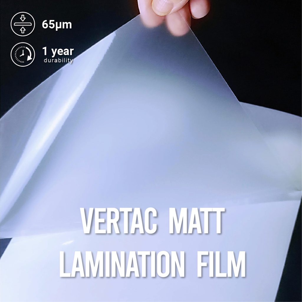 Vertac Vertac white/transparent/lamination/colour sticker - Image Junction